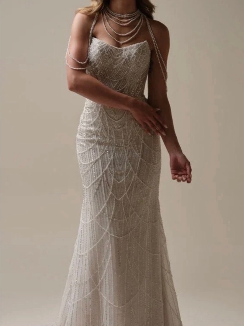 Beaded Wedding Dress